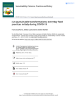(Un-)sustainable transformations: everyday food practices in Italy during COVID-19