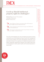 Covid-19: Should intellectual property rights be challenged