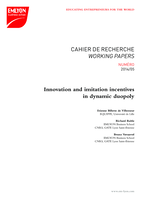 Innovation and imitation incentives in dynamic duopoly