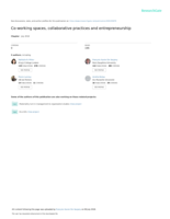 Co-working Spaces, Collaborative Practices and Entrepreneurship