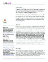 Creatures of the state?: Metropolitan counties compensated for state inaction in initial U.S. response to COVID-19 pandemic
