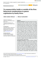 To commercialize inside or outside of the firm: Behavioral considerations in patent exploitation by family firms
