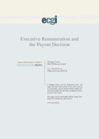 Executive Remuneration and the Payout Decision