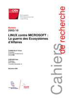 LINUX contre MICROSOFT: La guerre des Ecosystèmes d'affaires