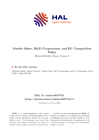 Market Share, R&D Cooperation, and EU Competition Policy