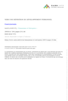 Vers une définition du développement personnel