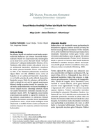 Sosyal Medya Analitiği: Twitter için Büyük Veri Yaklaşımı, Big Data Approach for Twitter