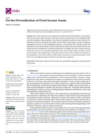 On the Diversification of Fixed Income Assets
