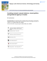 Curating consent: sexual violence, moral politics and gendered agency in Sudan
