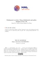 Parliament in action: Drug withdrawals and policy changes in the UK
