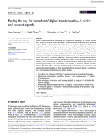 Paving the way for incumbents' digital transformation. A review and research agenda