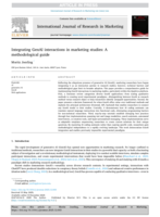 Integrating GenAI interactions in marketing studies: A methodological guide