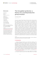 The Groupfeel syndrome: a theory of a counterproductive group emotion