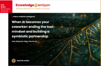 When AI becomes your coworker: ending the tool-mindset and building a symbiotic partnership