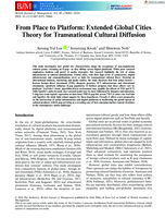 From Place to Platform: Extended Global Cities Theory for Transnational Cultural Diffusion