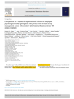 Impact of organizational culture on employee psychological safety perception: The pivotal role of trust in top management across 18 societies