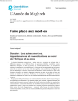 Faire place aux mort·es
