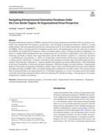 Navigating Entrepreneurial Orientation Paradoxes Under the Cross‑Border Stigma: An Organizational Virtue Perspective