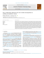 How is effectuation effectual? The role of artifact decomposition in enabling non-predictive control