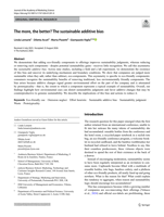The more, the better? The sustainable additive bias
